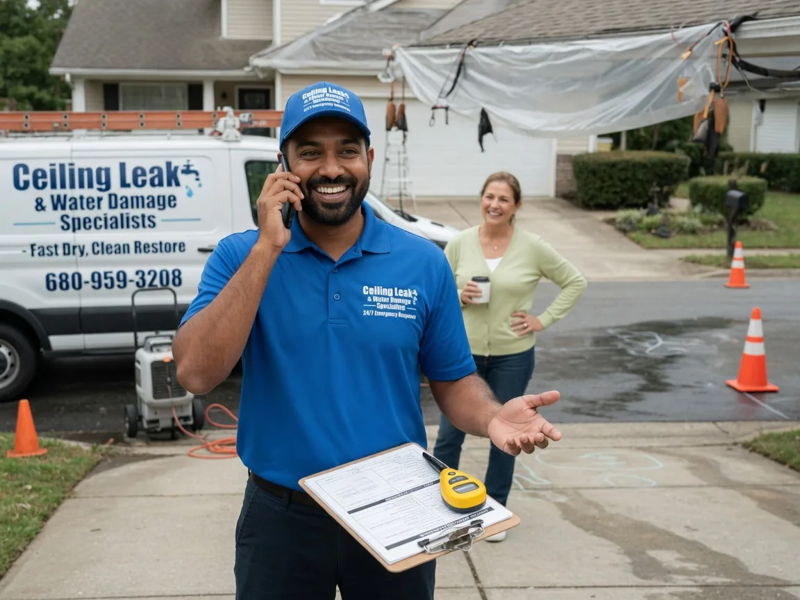 Ceiling Leak Cleanup Far Hills, NJ FAQs